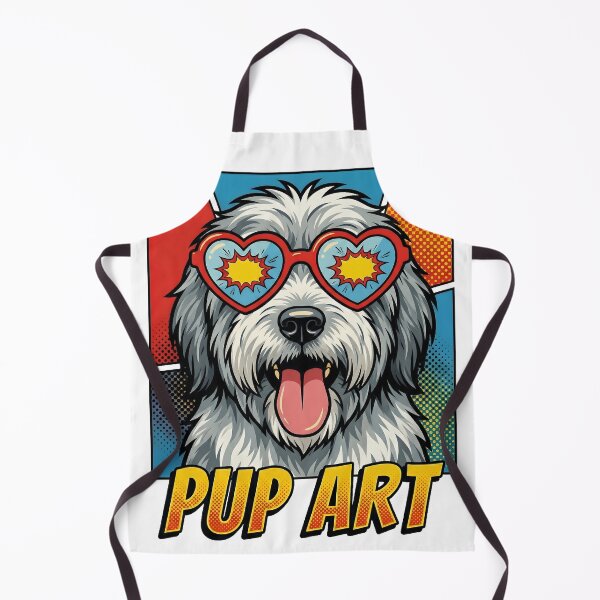 Item preview, Pop Art Polish Lowland Sheepdog Retro Dog designed and sold by k3rstman1.