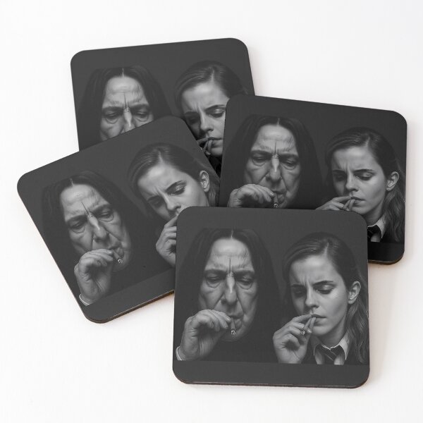 Item preview, Harry P.O.T.T.E.R Funny Hermione And Snape Smoking  designed and sold by Ellen2210.