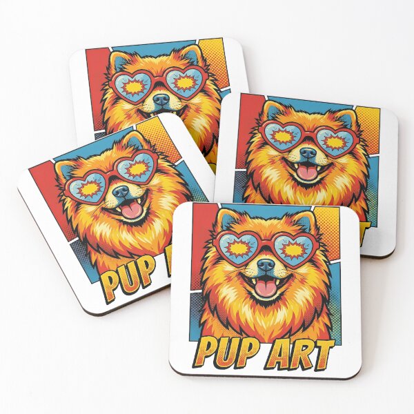 Item preview, Pop Art Pomeranian Retro Dog designed and sold by k3rstman1.
