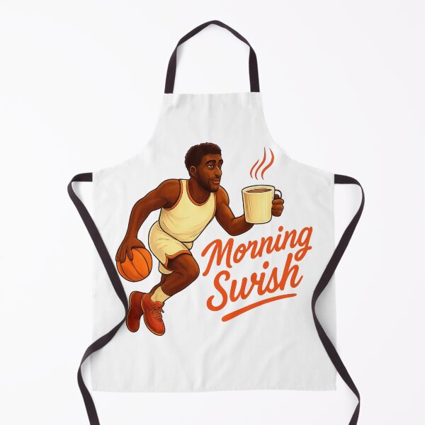 Item preview, Morning Swish Funny Basketball Coffee Lover Player T-Shirt designed and sold by RMTrendy.