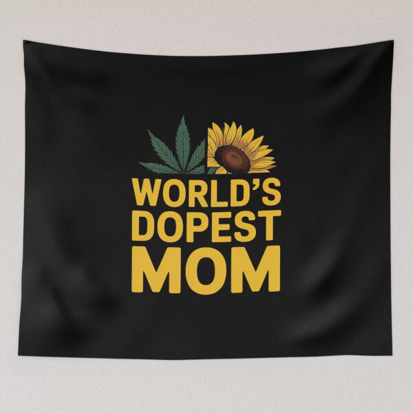 Item preview, World’s Dopest Mom 420 designed and sold by hdukiyxgb46.
