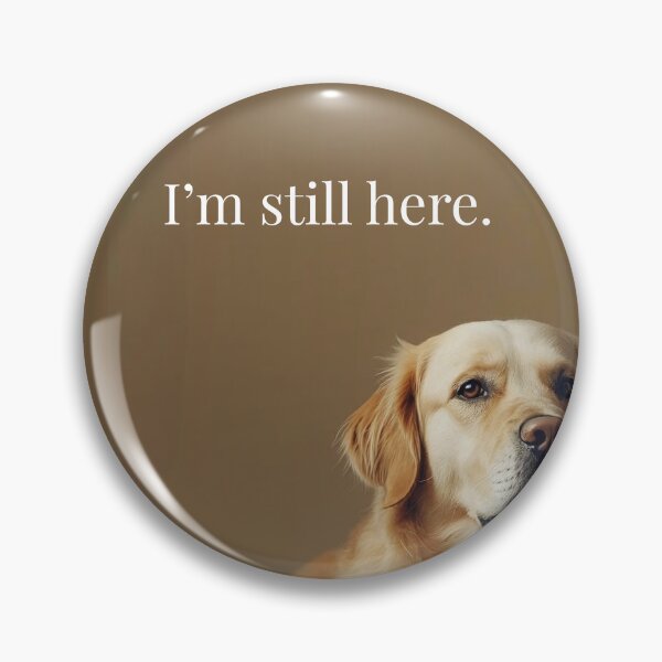 Item preview, Golden_Promise Day | Solan “I’m still here” Emotional Dog Portrait designed and sold by ArtivaNest.