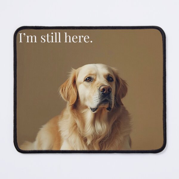 Item preview, Golden_Promise Day | Solan “I’m still here” Emotional Dog Portrait designed and sold by ArtivaNest.