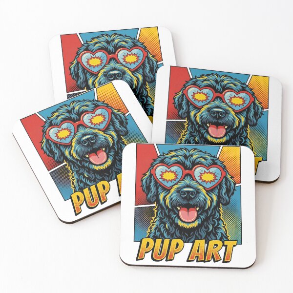 Item preview, Pop Art Portuguese Water Dog Retro Dog designed and sold by k3rstman1.
