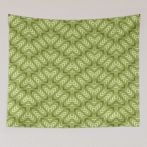 Item preview, Chevron. Green version designed and sold by Alex  Blud.