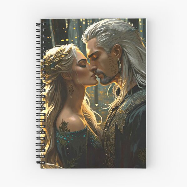 Item preview, Rowan and Aelin | To Whatever End | Rowaelin Romantasy Fanart designed and sold by DudasAmiles.