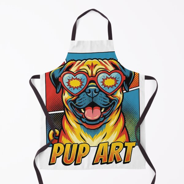 Item preview, Pop Art Pug Retro Dog designed and sold by k3rstman1.