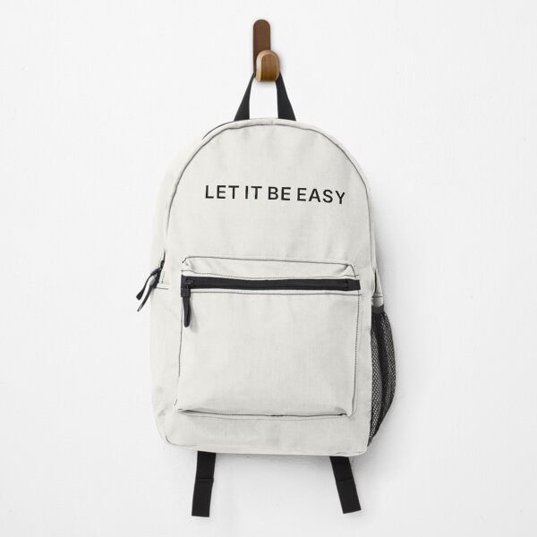 Item preview, Let It Be Easy – Calm Minimal Quote Design designed and sold by PixelPlush.