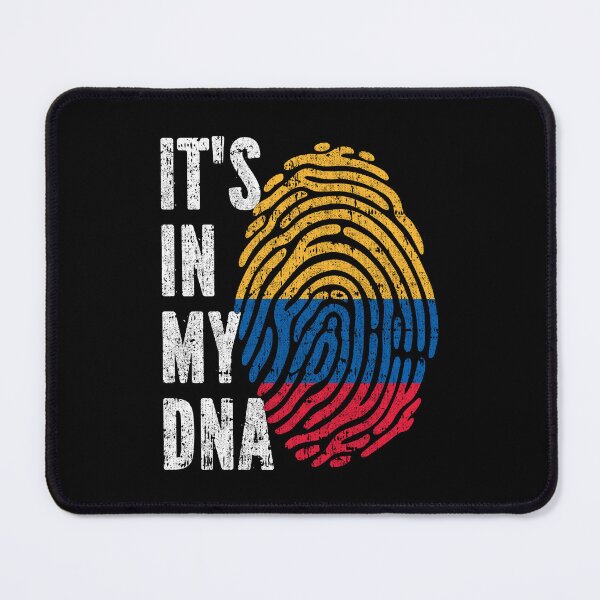 Item preview, IT'S IN MY DNA Colombia Flag Roots designed and sold by CosmoKitsch.