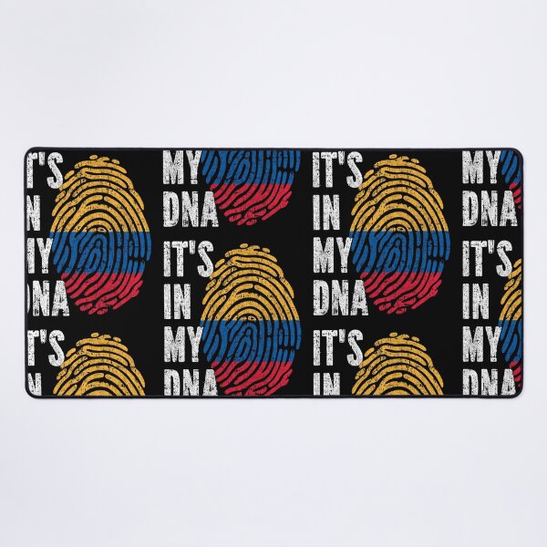 Item preview, IT'S IN MY DNA Colombia Flag Roots designed and sold by CosmoKitsch.