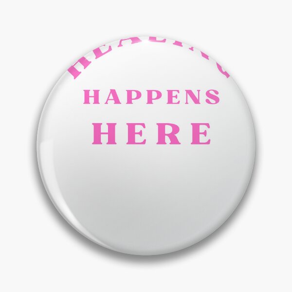 Item preview, Healing Happens Here Nurse Quote designed and sold by Bongsheila.