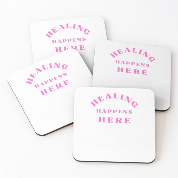 Item preview, Healing Happens Here Nurse Quote designed and sold by Bongsheila.
