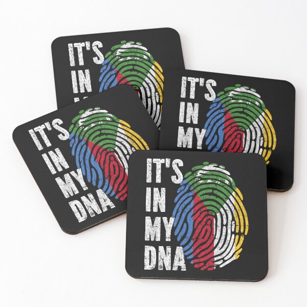 Item preview, IT'S IN MY DNA Comoros Flag  designed and sold by CosmoKitsch.