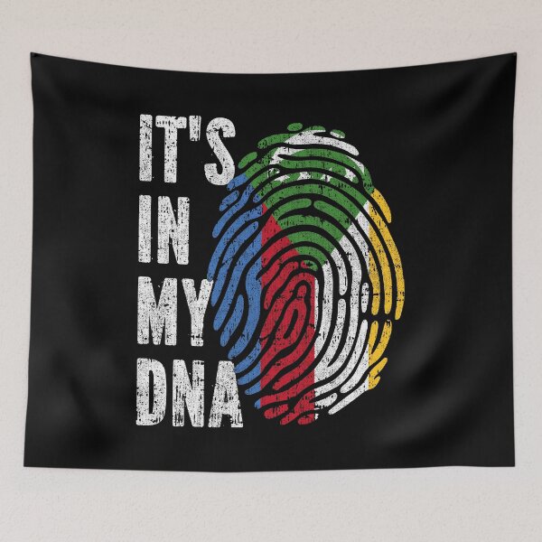 Item preview, IT'S IN MY DNA Comoros Flag  designed and sold by CosmoKitsch.