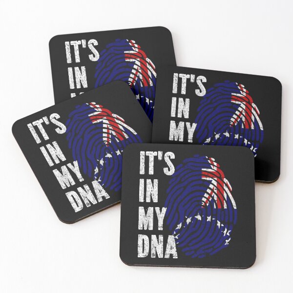 Artikelvorschau, ES LIEGT IN MEINER DNA – Wurzeln der Cookinseln-Flagge entworfen und verkauft von CosmoKitsch.