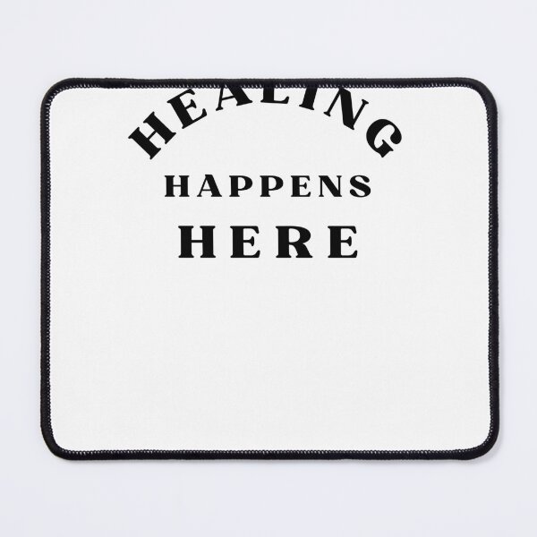 Item preview, Healing Happens Here Nurse Quote designed and sold by Bongsheila.