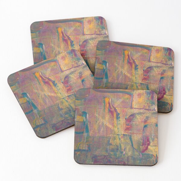 Item preview, Abstract Work in Golds and Primary Colors designed and sold by McKay Edition.
