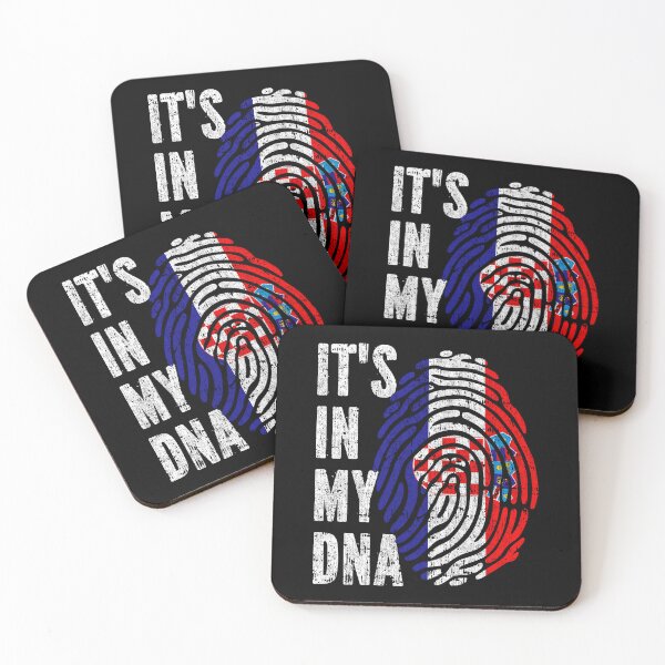 Item preview, IT'S IN MY DNA Croatia Flag Roots designed and sold by CosmoKitsch.