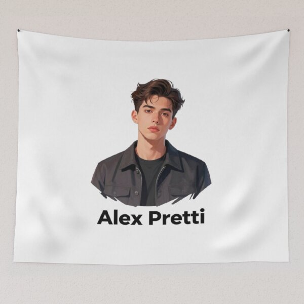Item preview, Alex Pretti – Premium Minimal Portrait designed and sold by Mukesh Saxena.