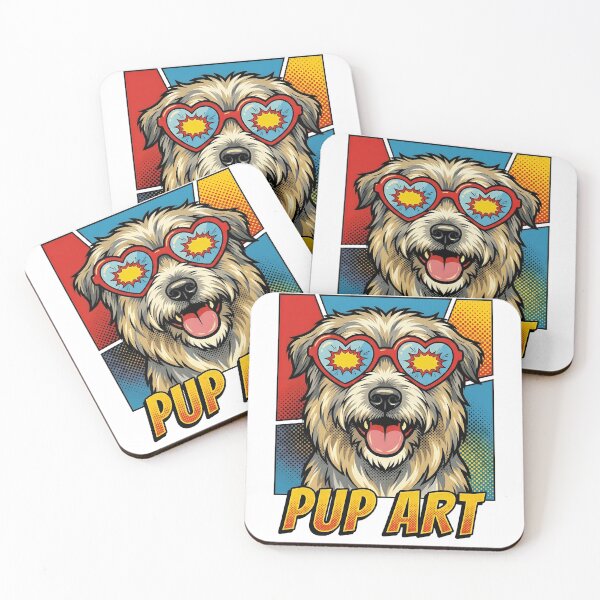 Item preview, Pop Art Pyrenean Shepherd Retro Dog designed and sold by k3rstman1.