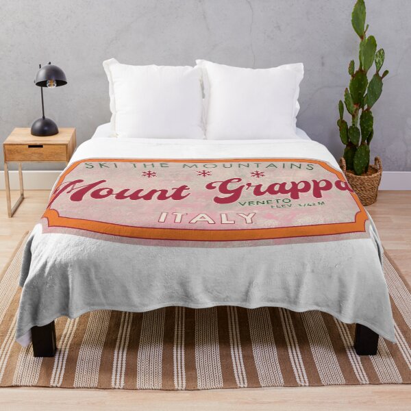 Item preview, Mount Grappa, Italy, Veneto, Ski, textured skiing badge designed and sold by Wanderful-roads.
