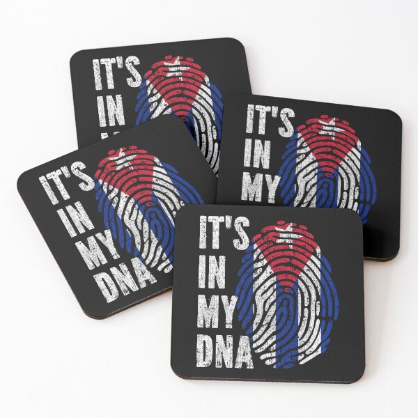 Item preview, IT'S IN MY DNA Cuba Flag Roots designed and sold by CosmoKitsch.