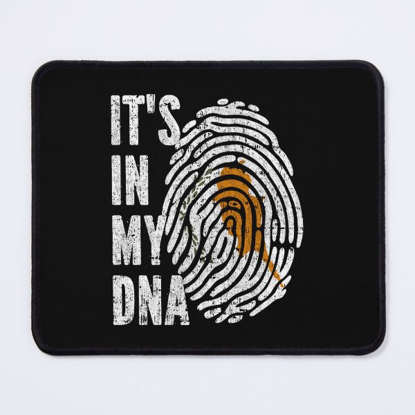 Item preview, IT'S IN MY DNA Cyprus Flag Roots designed and sold by CosmoKitsch.