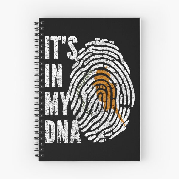 Item preview, IT'S IN MY DNA Cyprus Flag Roots designed and sold by CosmoKitsch.