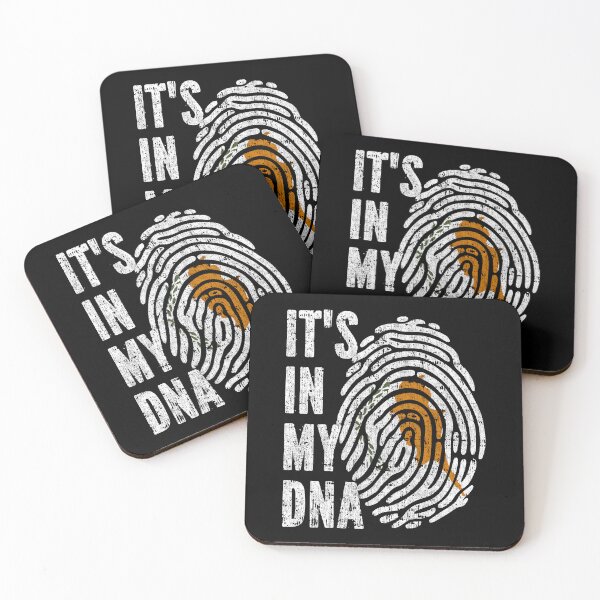 Item preview, IT'S IN MY DNA Cyprus Flag Roots designed and sold by CosmoKitsch.