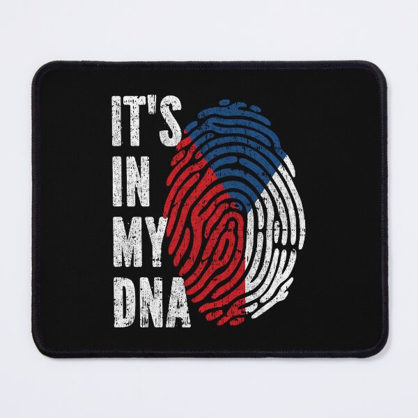 Item preview, IT'S IN MY DNA Czech Republic Flag Roots designed and sold by CosmoKitsch.