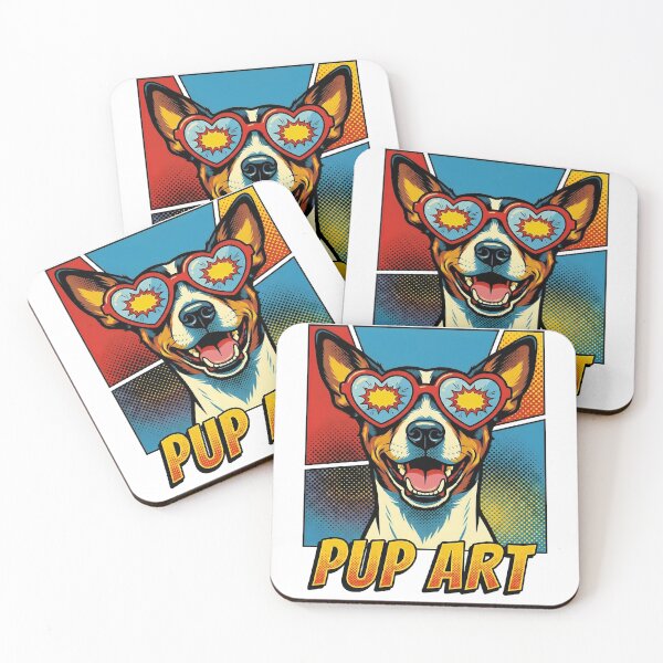 Item preview, Pop Art Rat Terrier Retro Dog designed and sold by k3rstman1.