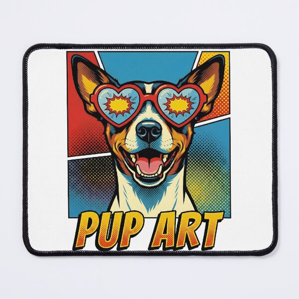 Item preview, Pop Art Rat Terrier Retro Dog designed and sold by k3rstman1.