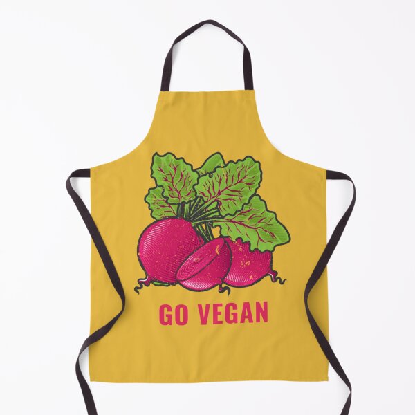 Item preview, Vintage "Go Vegan" Radish Illustration - Botanical Garden designed and sold by MrGlayga.