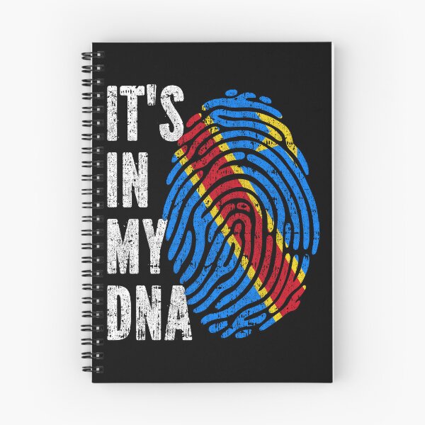 Item preview, IT'S IN MY DNA Democratic Republic of the Congo Flag Roots designed and sold by CosmoKitsch.