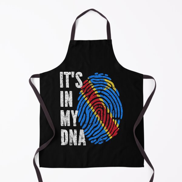 Item preview, IT'S IN MY DNA Democratic Republic of the Congo Flag Roots designed and sold by CosmoKitsch.