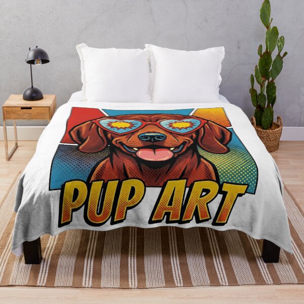 Item preview, Pop Art Redbone Coonhound Retro Dog designed and sold by k3rstman1.