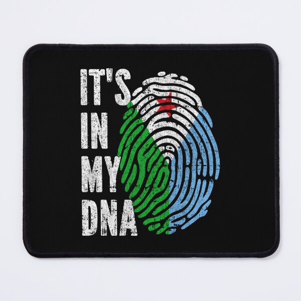 Item preview, IT'S IN MY DNA Djibouti Flag Roots designed and sold by CosmoKitsch.