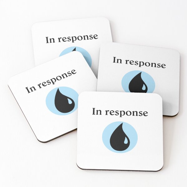 Item preview, In Response Blue Mana MTG Inspired designed and sold by thebirchlers.