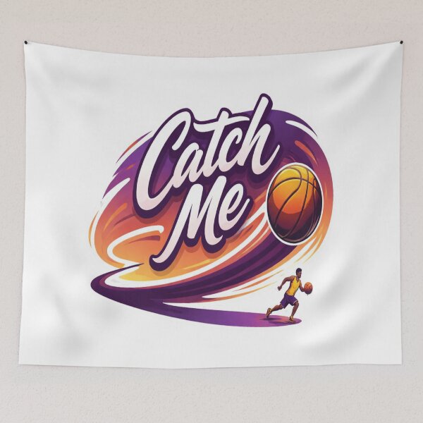 Item preview, Catch Me Basketball Player Streetball Speed Graphic T-Shirt designed and sold by RMTrendy.