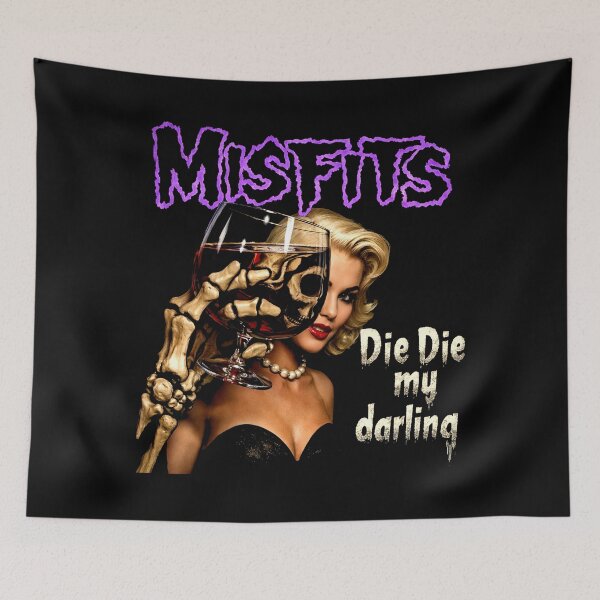 Item preview, Misfits Die Die My Darling designed and sold by Apocalyptik Designs .