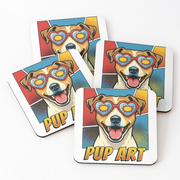 Item preview, Pop Art Russell Terrier Retro Dog designed and sold by k3rstman1.