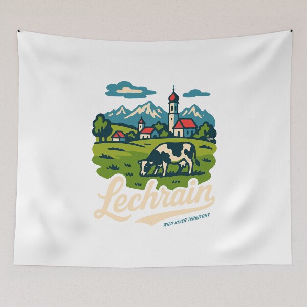Item preview, Lechrain Bavaria Germany Cultural Landscape designed and sold by Boogosh.