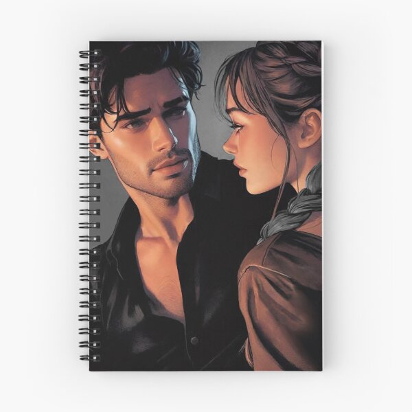 Item preview, Xaden & Violet – Dragon Riders Romantic Fantasy Art designed and sold by DudasAmiles.