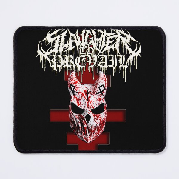 Item preview, Slaughter to Prevail bloody mask designed and sold by Apocalyptik Designs .