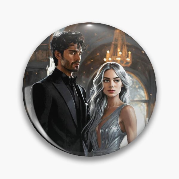 Item preview, Paedyn & Kai – Dark Romantasy Royal Couple Art designed and sold by DudasAmiles.