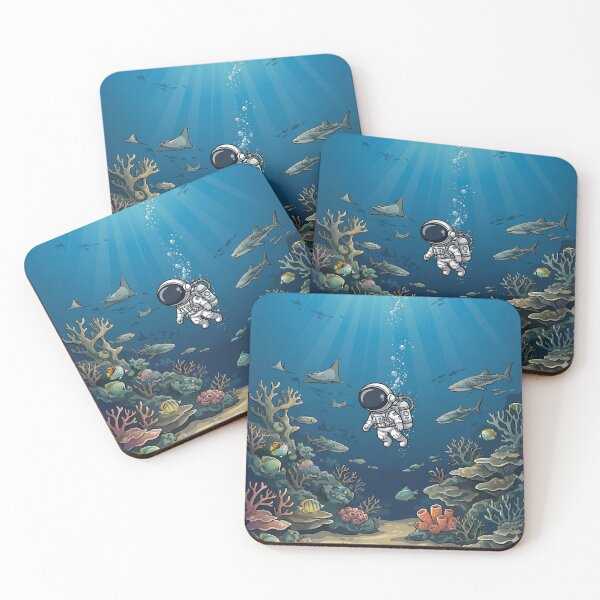 Item preview, Sharks & Coral Reef Adventure designed and sold by hypertype01.