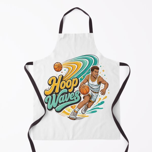 Item preview, Hoop Waves Street Basketball Dribble Graphic T-Shirt designed and sold by RMTrendy.
