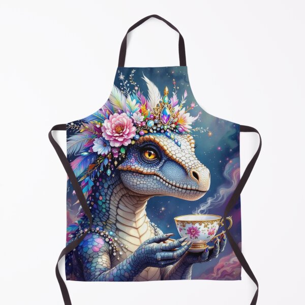 Item preview, Fantasy Dino With Tea designed and sold by VFWChuck.
