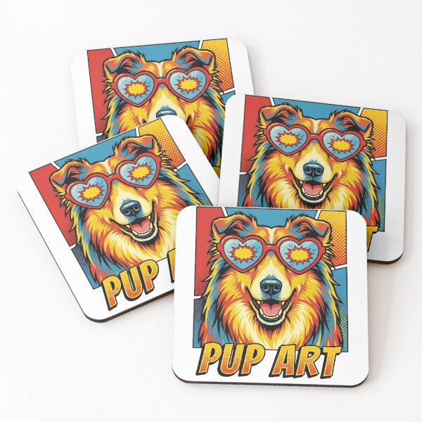 Item preview, Pop Art Shetland Sheepdog Retro Dog designed and sold by k3rstman1.