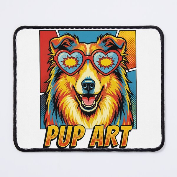 Item preview, Pop Art Shetland Sheepdog Retro Dog designed and sold by k3rstman1.